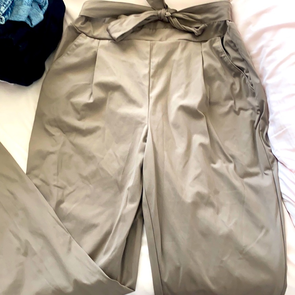 Dress pants light brown nice cute pants